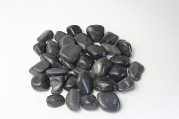黑色特级鹅卵石